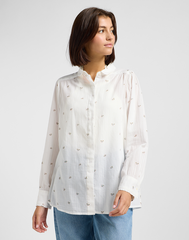 Bloes Bloem-Shirred Blouse Grove Floral