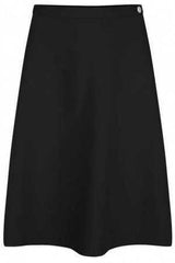 Rok Zwart-A Line Skirt Black (Fairtrade)